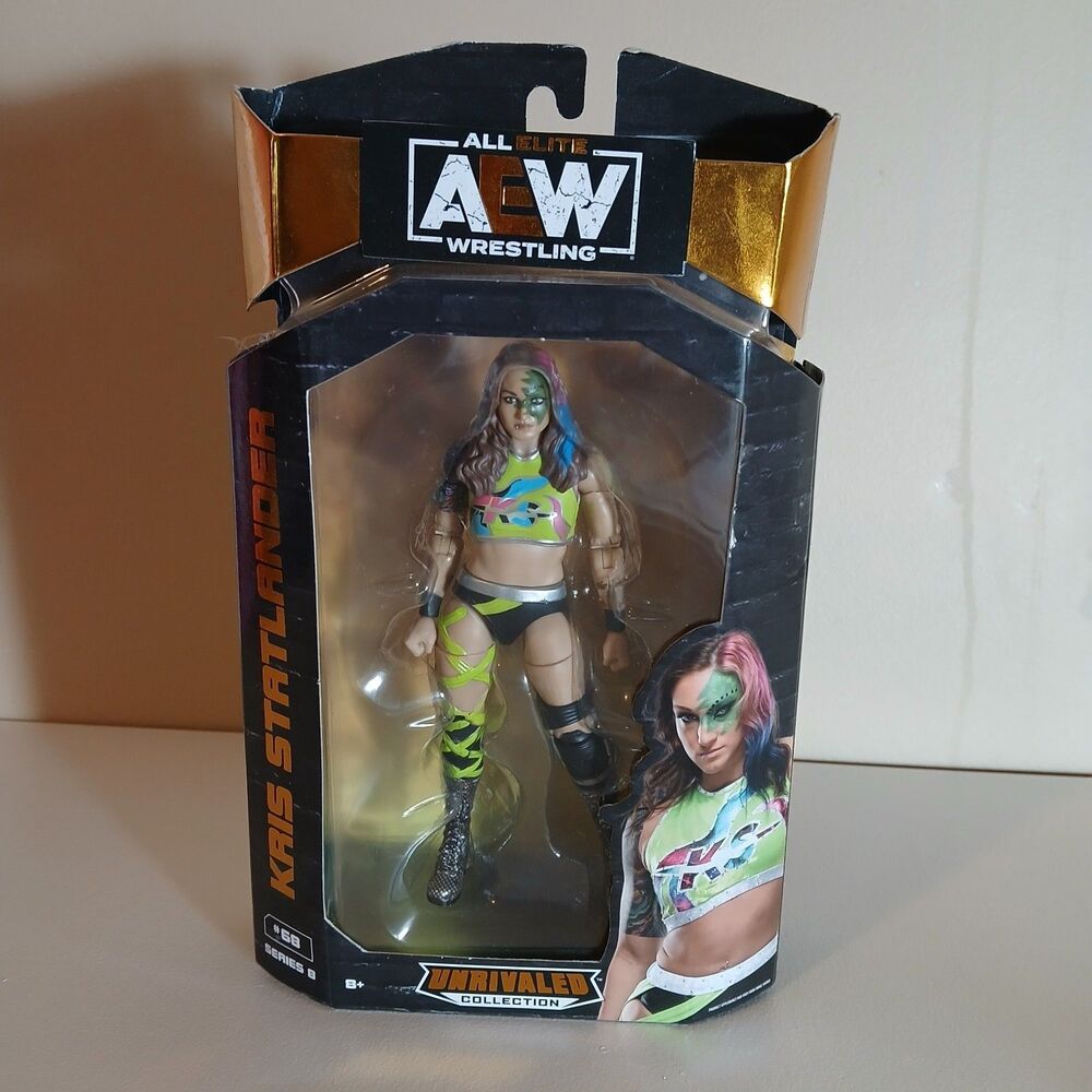 AEW Unrivaled Series 8 Kris Statlander 6" Action Figure Jazwares 2022 – Sealed